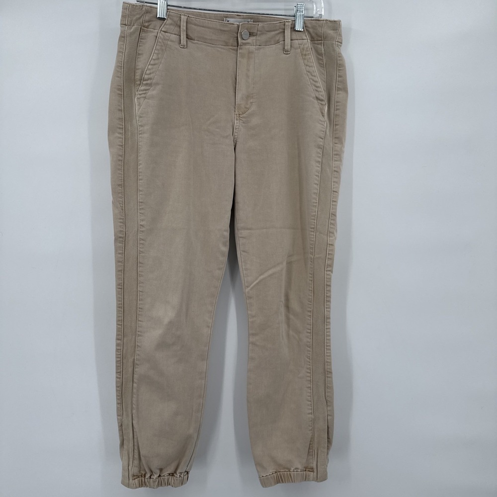 PAIGE‎ Jeans Mayslie Denim Joggers in Vintage Grosgrain Oak Women's Sz 29